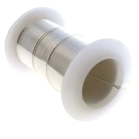 The Beadsmith&reg; Wire&trade; Elements 26 Gauge Tarnish-Resistant Wire Silver {5}