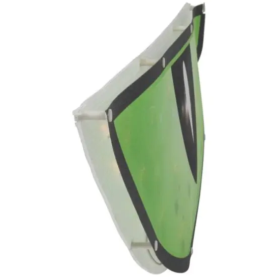 42" Lighted Green & Black Eyes Halloween Window Silhouette Decoration {4}