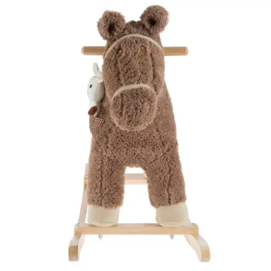 Toy Time Rocking Horse with Removable Friend {6}