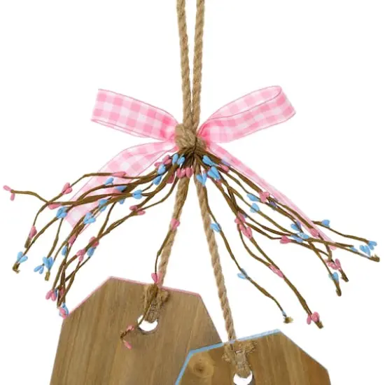 Glitzhome&reg; 24" Easter Wooden Doorknob Hanging D&eacute;cor {8}