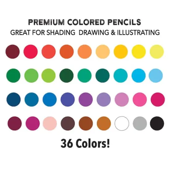 ArtSkills&reg; 36 Color Premium Pencil Pack {4}