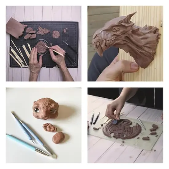 Monster Clay&reg; 3lb. Medium Brown Elastic Clay {5}