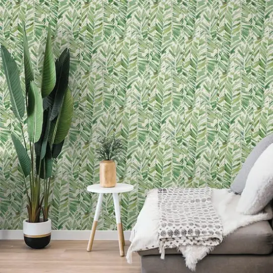 Tommy Bahama Chillin Out Peel & Stick Wallpaper Aloe {3}
