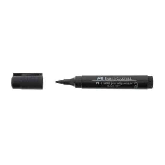 Faber-Castell&reg; PITT&reg; Big Brush Artist Pen Black {1}