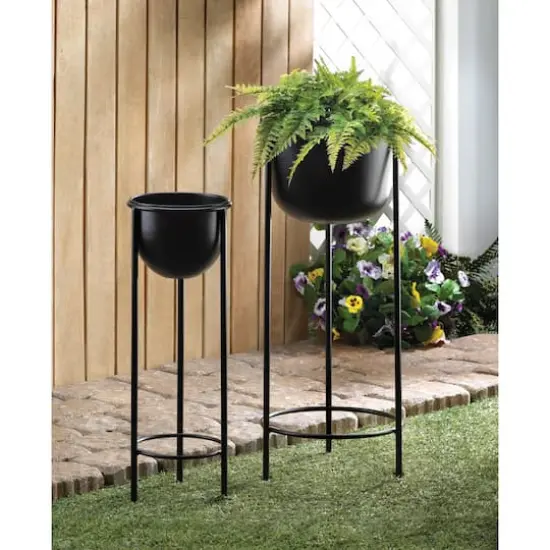 Bucket Plant Stand Set, 30" & 25" {3}
