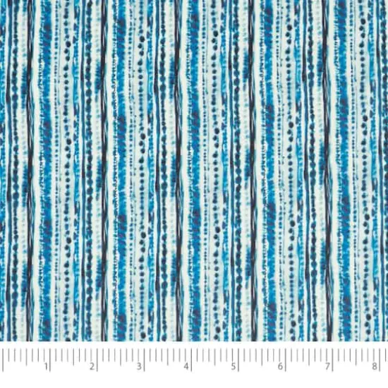 SINGER China Blue Batiks Cotton Fabric Fat Quarters {5}