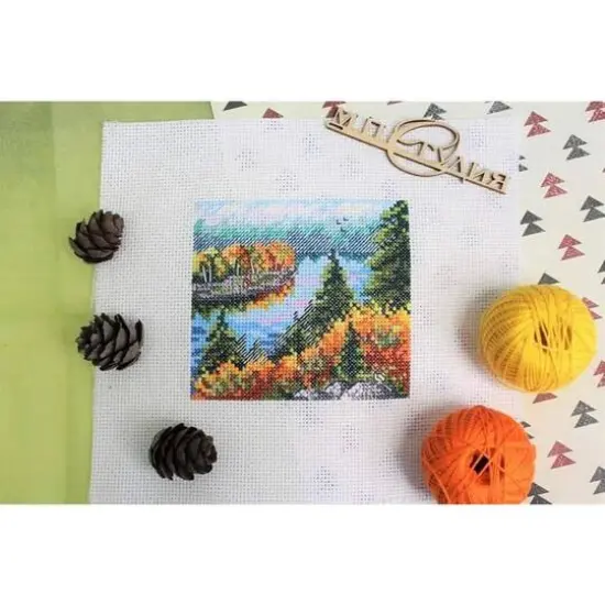 Mp Studia Autumn Forest Cross Stitch Kit {3}