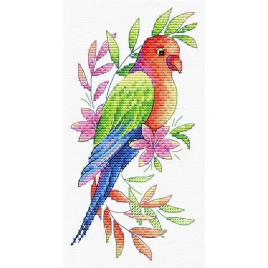MP Studia Parrot Counted Cross Stitch Kit {1}