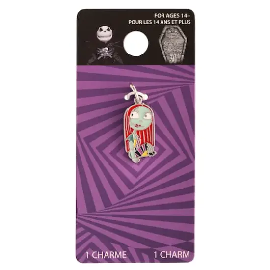 The Nightmare Before Christmas Sally Enamel Charm {4}