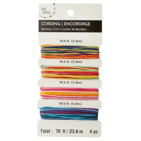 Bead Landing&trade; Bamboo Cording, Variegated {1}