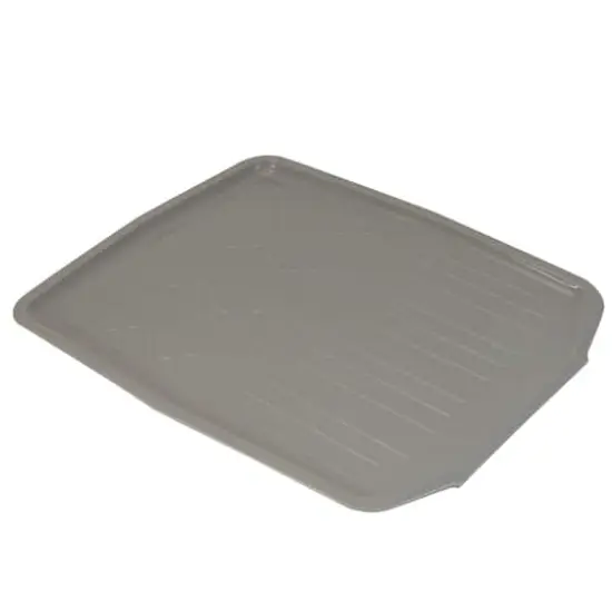 Kitchen Details Countertop Draining Tray Gray {7}