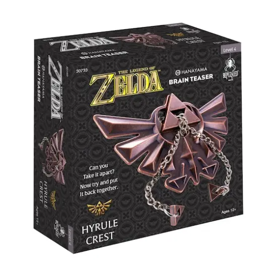 Hanayama Level 4 Cast Puzzle - The Legend of Zelda: Hyrule Crest {4}