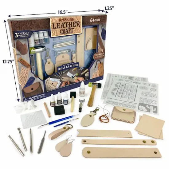 ArtSkills&reg; Beginners Leather Working Kit {4}