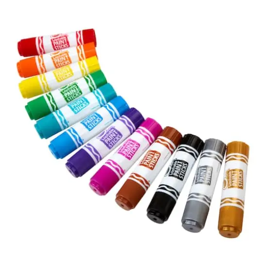 Crayola&reg; 12 Color Washable Paint Sticks {4}