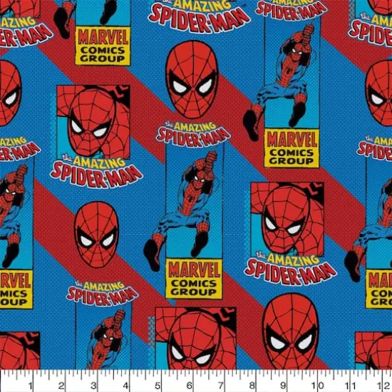 Camelot Fabrics Marvel Spidey Cotton Fat Quarter, 6ct. {4}
