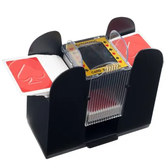 Toy Time Battery Operated 6 Deck Card Shuffler {5}
