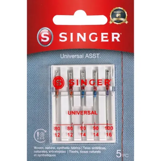 SINGER&reg; Regular Point Needles, 5ct. {4}