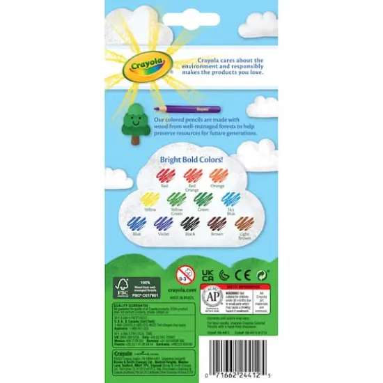 Crayola&reg; Erasable Colored Pencils, 12ct. {4}