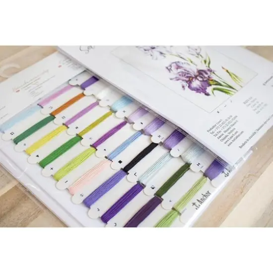 Luca-s Irises Counted Cross Stitch Kit {3}