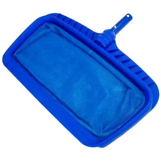 Pool Central 19.75" Blue Deep Bag Swimming Pool Leaf Rake Skimmer Head {3}