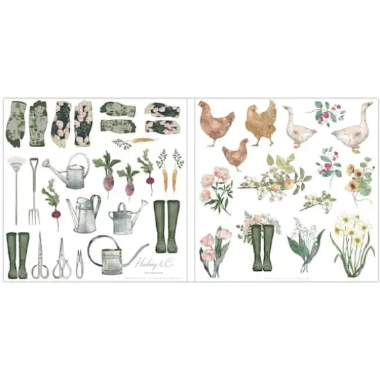 Craft Consortium Double-Sided Paper Pad 12" x 12" 40 ct. Gardeners Delight {3}