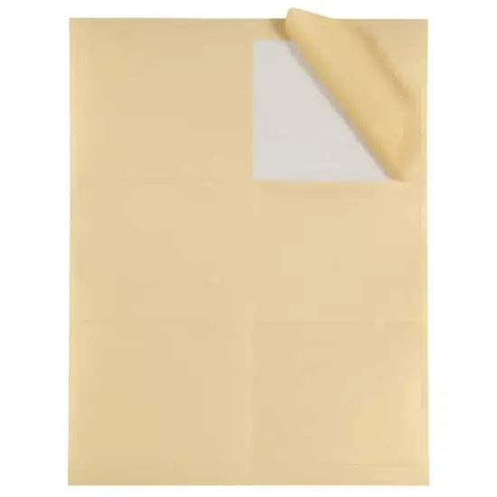 JAM Paper Adhesive Shipping Labels, 3.33" x 4" Metallic Gold {5}