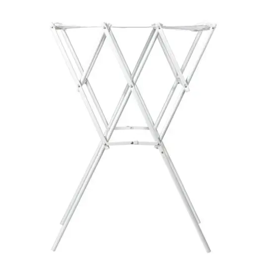 Household Essentials 34" White Clothes Drying Rack {6}