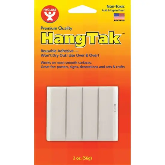 Hygloss&reg; HangTak&trade; Reusable Adhesive, 12ct. {3}
