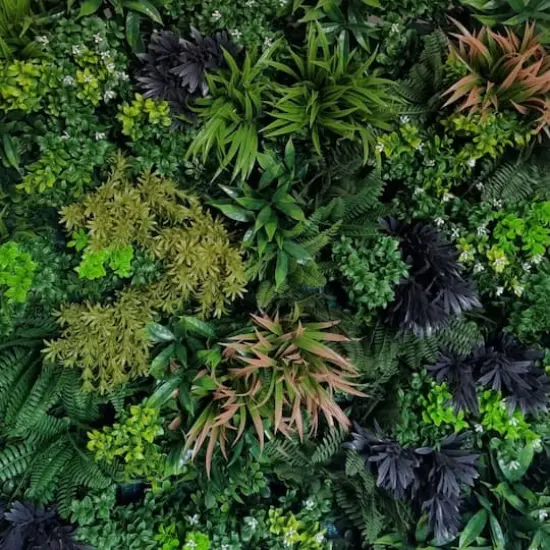 3ft. Ibiza Style Artificial Plant Living Wall Panel {7}
