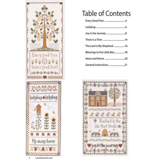 Leisure Arts&reg; Cross Stitch Joy in the Journey Book {4}