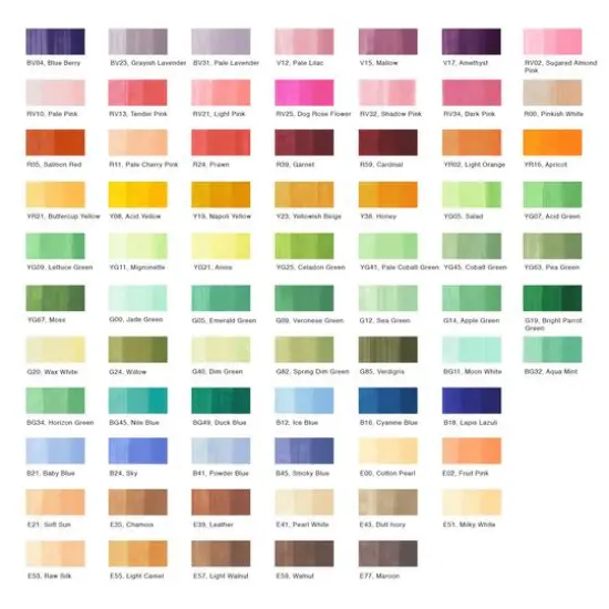 Copic&reg; Classic 72 Color Marker Set C {3}