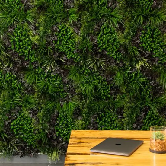 20" x 40" Borneo Jungle Artificial Living Wall Panel {11}