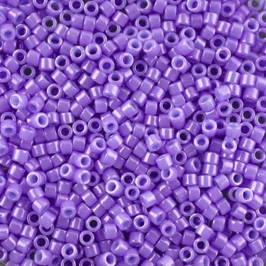 John Bead 11/0 Miyuki Delica Glass Seed Beads, 5g Bright Purple Dyed {1}