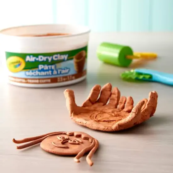 Crayola&reg; Air-Dry Terra Cotta Clay, 2.5lb. {3}
