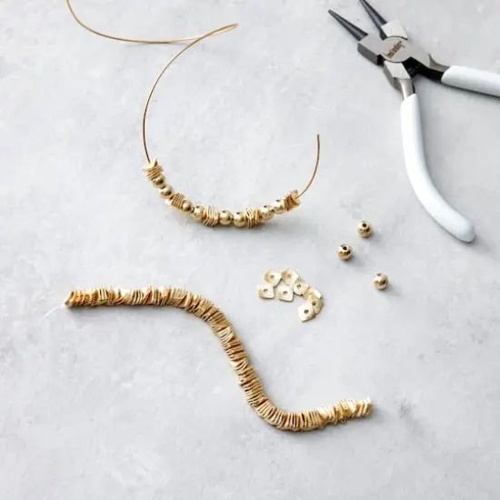 Metal Hammered Square Beads, 6mm by Bead Landing&trade; Hamilton {3}