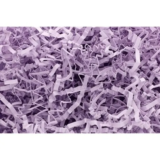 Essentials by Leisure Arts Crinkle Shred Box, 10lb. Light Lavender {1}