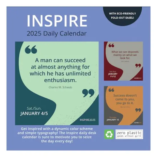 TF Publishing 2025 Inspire Daily Desktop Calendar {3}