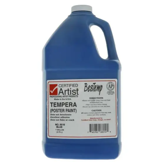 BesTemp Tempera Paint, 1gal. Blue {1}