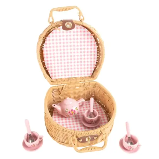 Kids Mini Porcelain Tea Party Set {6}