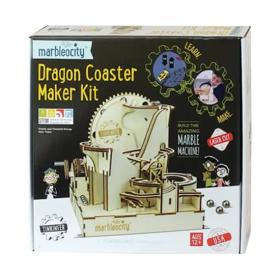 Marbleocity - Dragon Coaster Maker Kit {1}