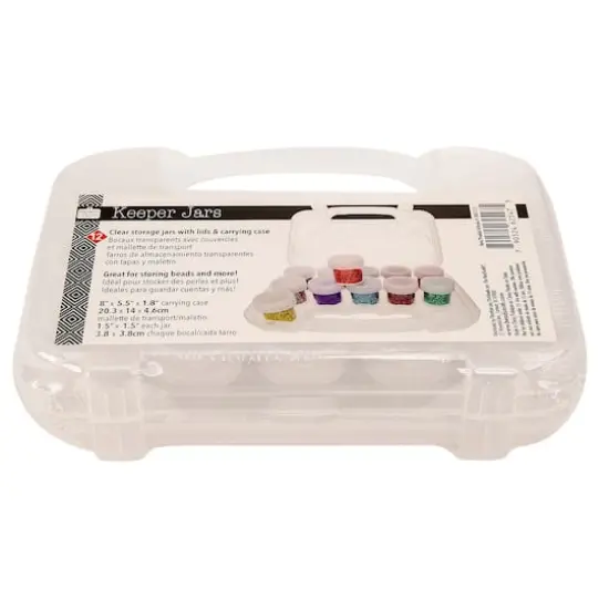 The Beadsmith&reg; 8'' x 5.5'' x 2'' Org Box with Containers {7}