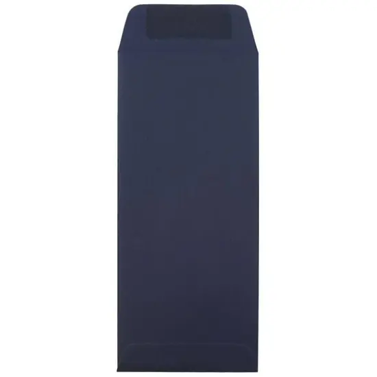 JAM Paper 4" x 9.5" Navy Blue Policy Business Premium Envelopes {3}