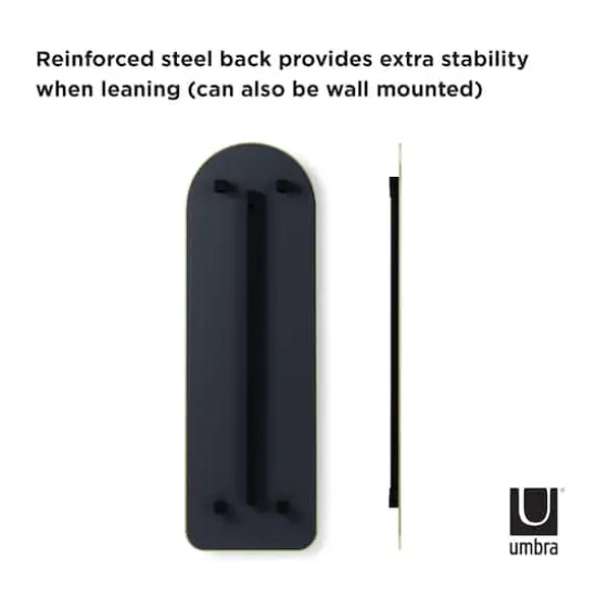 Umbra 62" Brass Hubba Arched Mirror {5}