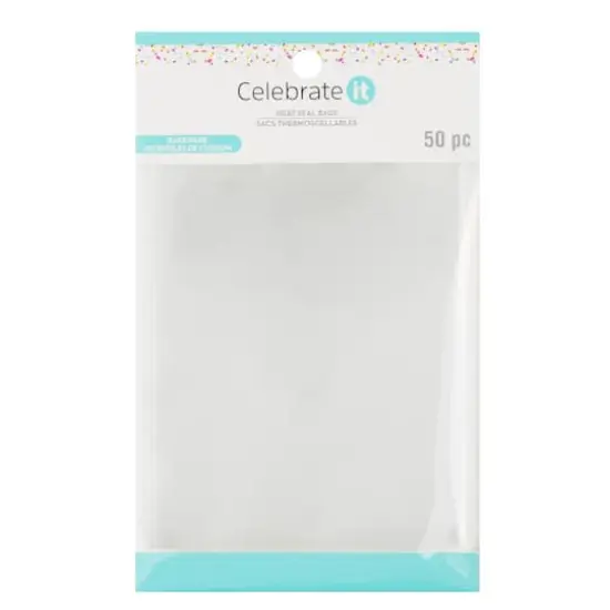 Heat Seal 4" x 6"Bags by Celebrate It&reg;, 50ct. {1}