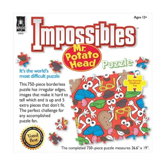 Impossibles Puzzle - Hasbro Mr. Potato Head: 750 Pcs {4}