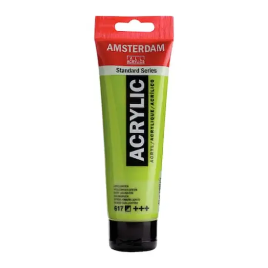 Amsterdam 120mL Standard Acrylic Paint 617 Yellowish Green {1}