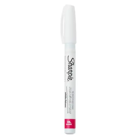 Sharpie&reg; Oil-Based Paint Marker, Extra Fine Point White {5}