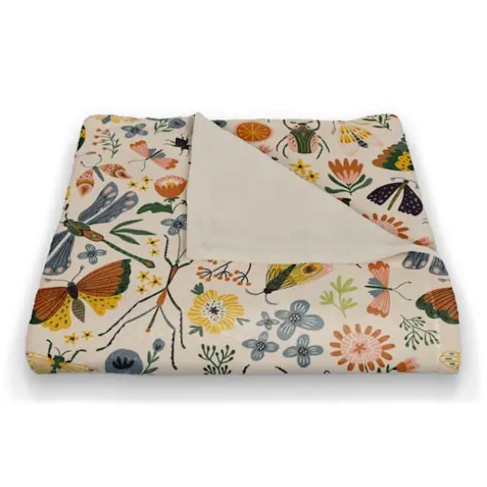 Bug Collection 50" x 60" Coral Fleece Blanket {3}