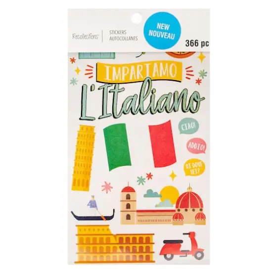 Italy Stickers by Recollections&trade; {1}