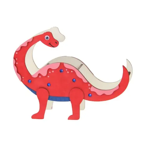 3D Dinosaur Wood Crafting Kit by Creatology&trade; {3}